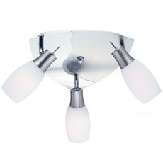 Спот с плафонами белого цвета Arte Lamp A4590PL-3SS
