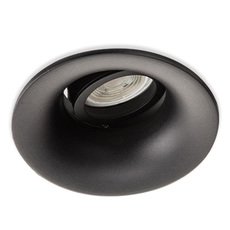 Точечный светильник с металлическими плафонами чёрного цвета ITALLINE IT07-7012 BLACK