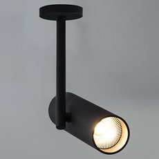 Точечный светильник с арматурой чёрного цвета, металлическими плафонами MEGALIGHT M03-093 black