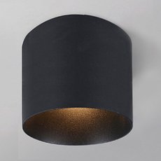 Точечный светильник с арматурой чёрного цвета, плафонами чёрного цвета ITALLINE DL 3025 black