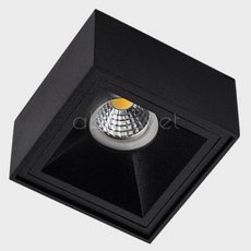 Точечный светильник с арматурой чёрного цвета, металлическими плафонами MEGALIGHT M01-1018 BLACK