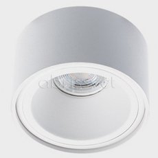 Точечный светильник с арматурой белого цвета, металлическими плафонами MEGALIGHT M01-1015 WHITE