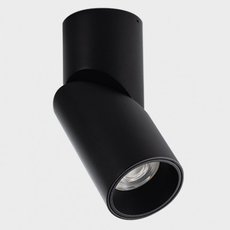Точечный светильник с арматурой чёрного цвета, металлическими плафонами MEGALIGHT M03-0106 black
