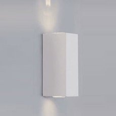 Светильник для уличного освещения с арматурой белого цвета, металлическими плафонами ITALLINE IT01-A150/2 white