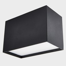 Точечный светильник с арматурой чёрного цвета, металлическими плафонами ITALLINE DL 3029 BLACK 3000K