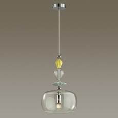 Светильник с плафонами прозрачного цвета Odeon Light 4893/1A