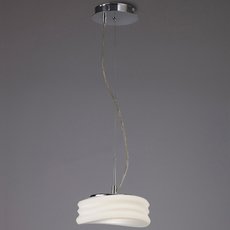 Светильник с арматурой хрома цвета, плафонами белого цвета Mantra 3622