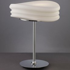 Настольная лампа с арматурой хрома цвета, плафонами белого цвета Mantra 3626