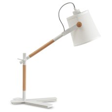Настольная лампа с арматурой белого цвета, плафонами белого цвета Mantra 4922