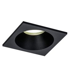 Точечный светильник с арматурой чёрного цвета, металлическими плафонами Mantra 6813