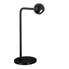 Настольная лампа с арматурой чёрного цвета, металлическими плафонами Mantra 7510