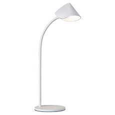 Настольная лампа с арматурой белого цвета, плафонами белого цвета Mantra 7586