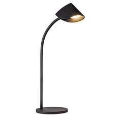Настольная лампа с арматурой чёрного цвета, плафонами чёрного цвета Mantra 7587