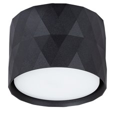 Точечный светильник с арматурой чёрного цвета, металлическими плафонами Arte Lamp A5552PL-1BK