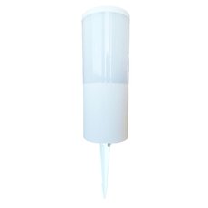 Светильник для уличного освещения с арматурой белого цвета, пластиковыми плафонами Fumagalli DR2.572.000.WYF1R