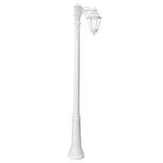 Светильник для уличного освещения с арматурой белого цвета, пластиковыми плафонами Fumagalli E22.158.S10.WXF1R