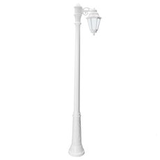 Светильник для уличного освещения с арматурой белого цвета, пластиковыми плафонами Fumagalli E22.158.S10.WYF1R