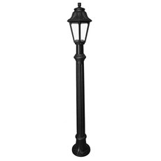 Светильник для уличного освещения с арматурой чёрного цвета, пластиковыми плафонами Fumagalli E22.163.000.AXF1R