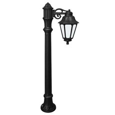 Светильник для уличного освещения с арматурой чёрного цвета, пластиковыми плафонами Fumagalli E22.163.S10.AYF1R