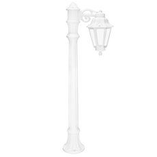 Светильник для уличного освещения с арматурой белого цвета, пластиковыми плафонами Fumagalli E22.163.S10.WXF1R