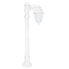 Светильник для уличного освещения с арматурой белого цвета, пластиковыми плафонами Fumagalli E22.163.S10.WYF1R