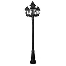 Светильник для уличного освещения с арматурой чёрного цвета Fumagalli E22.156.S31.AXF1R