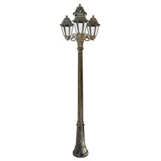Светильник для уличного освещения с арматурой бронзы цвета Fumagalli E22.156.S31.BXF1R