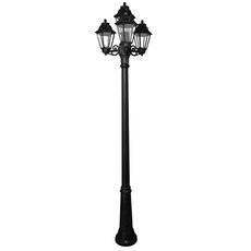 Светильник для уличного освещения с арматурой чёрного цвета Fumagalli E22.157.S31.AXF1R