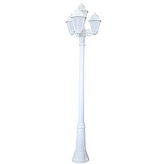 Светильник для уличного освещения с плафонами белого цвета Fumagalli E22.157.S31.WYF1R