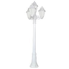 Светильник для уличного освещения с плафонами белого цвета Fumagalli E22.158.S31.WYF1R
