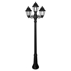 Светильник для уличного освещения с арматурой чёрного цвета Fumagalli E22.156.S21.AXF1R