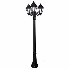 Светильник для уличного освещения с арматурой чёрного цвета Fumagalli E22.156.S30.AXF1R