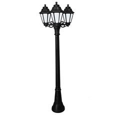 Светильник для уличного освещения с арматурой чёрного цвета Fumagalli E22.156.S30.AYF1R