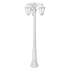 Светильник для уличного освещения с пластиковыми плафонами белого цвета Fumagalli E22.156.S30.WXF1RDN