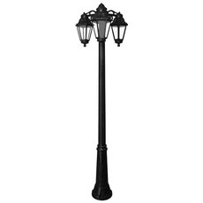 Светильник для уличного освещения с арматурой чёрного цвета Fumagalli E22.157.S30.AXF1RDN