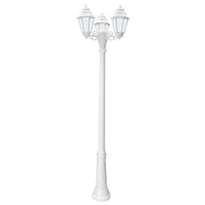 Светильник для уличного освещения с арматурой белого цвета, пластиковыми плафонами Fumagalli E22.157.S30.WYF1R