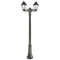 Светильник для уличного освещения с плафонами белого цвета Fumagalli E22.156.S20.BYF1R