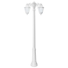 Светильник для уличного освещения с пластиковыми плафонами белого цвета Fumagalli E22.158.S20.WYF1RDN