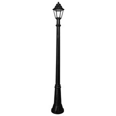 Светильник для уличного освещения с арматурой чёрного цвета Fumagalli E22.156.000.AXF1R