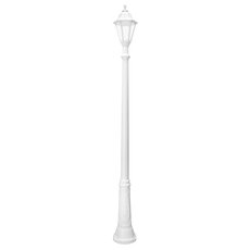 Светильник для уличного освещения с арматурой белого цвета, пластиковыми плафонами Fumagalli E22.156.000.WXF1R