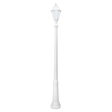 Светильник для уличного освещения с арматурой белого цвета, пластиковыми плафонами Fumagalli E22.156.000.WYF1R
