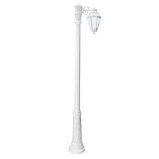 Светильник для уличного освещения с пластиковыми плафонами белого цвета Fumagalli E22.156.S10.WYF1R