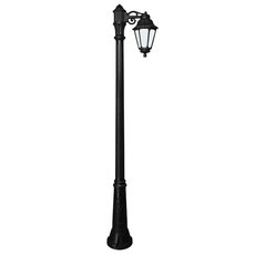 Светильник для уличного освещения с арматурой чёрного цвета Fumagalli E22.157.S10.AYF1R
