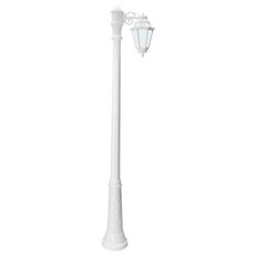 Светильник для уличного освещения с арматурой белого цвета, пластиковыми плафонами Fumagalli E22.157.S10.WYF1R