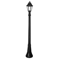Светильник для уличного освещения с арматурой чёрного цвета Fumagalli E22.158.000.AXF1R