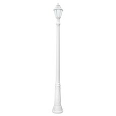 Светильник для уличного освещения с арматурой белого цвета, пластиковыми плафонами Fumagalli E22.158.000.WYF1R