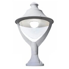 Светильник для уличного освещения с арматурой серого цвета, плафонами прозрачного цвета Fumagalli P50.115.000.LXH27
