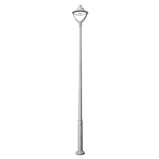 Светильник для уличного освещения с арматурой серого цвета, пластиковыми плафонами Fumagalli P50.372.000.LXD6L