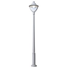 Светильник для уличного освещения с плафонами прозрачного цвета Fumagalli P50.362.000.LXH27