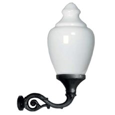 Светильник для уличного освещения с арматурой чёрного цвета Fumagalli C50.171.000.AYE27